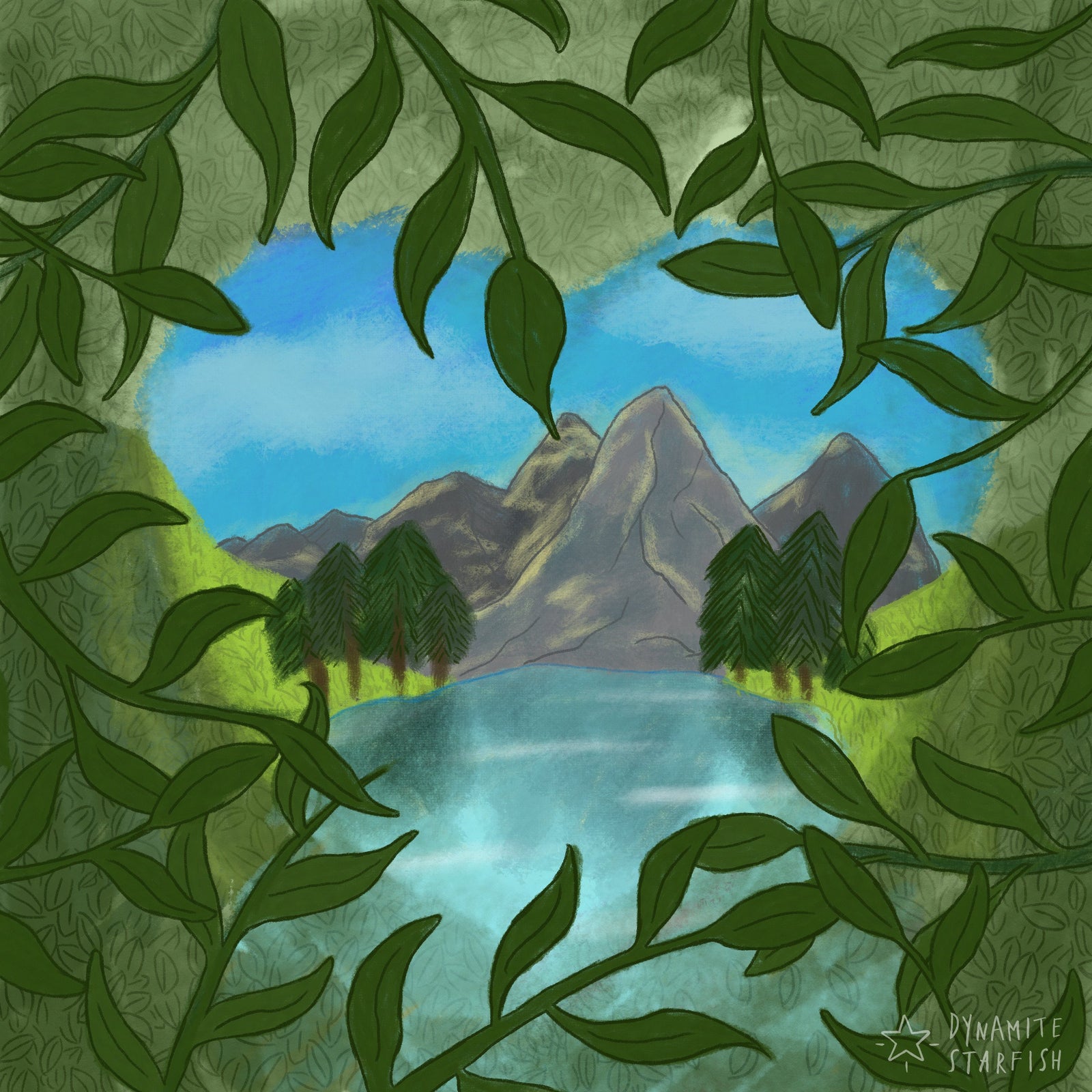 100 Drawings about Climbing — Open Your Heart - Dynamite Starfish