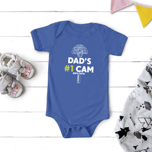 Dad's #1 Cam — Baby Onesie for Infants