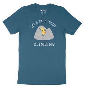Let's Taco Bout Climbing — Unisex Rock Climbing T-Shirt