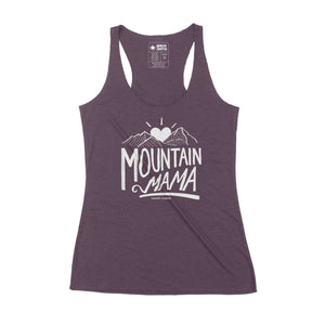 Mountain Mama — Women's Triblend Racerback Tank