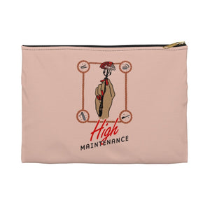 rock climbing t-shirts gifts - Bags-High Maintenance — Climbing Accessory Pouch - Dynamite Starfish - gift for climber