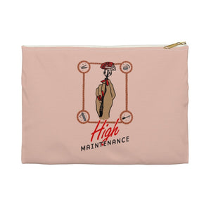 rock climbing t-shirts gifts - Bags-High Maintenance — Climbing Accessory Pouch - Dynamite Starfish - gift for climber