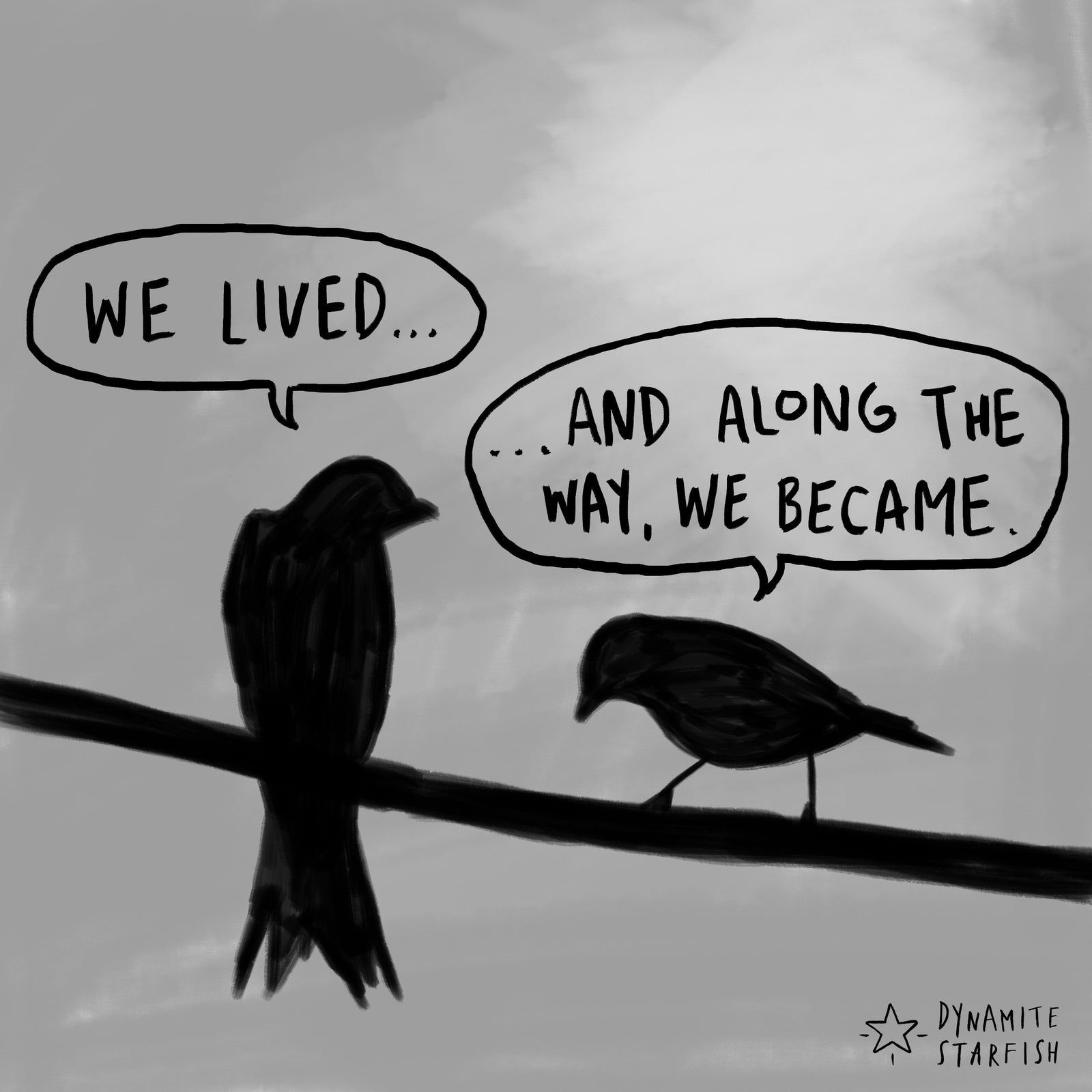 100 Drawings about Climbing — We Lived, and Along the Way, We Became - Dynamite Starfish