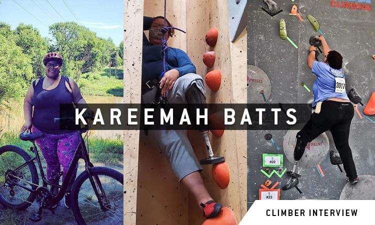 Climber Interview: Kareemah Batts - Dynamite Starfish