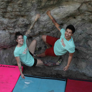Good Climbs Good Vibes — Unisex Rock Climbing T-Shirt