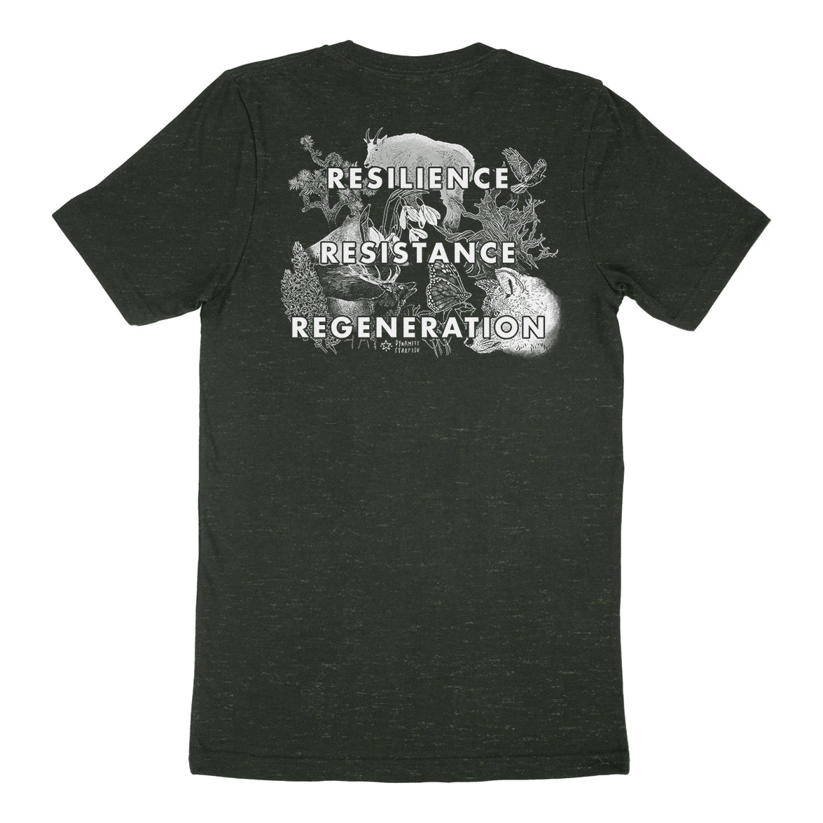 Resilience Resistance Regeneration — Unisex Outdoors T-Shirt