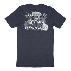 Resilience Resistance Regeneration — Unisex Outdoors T-Shirt