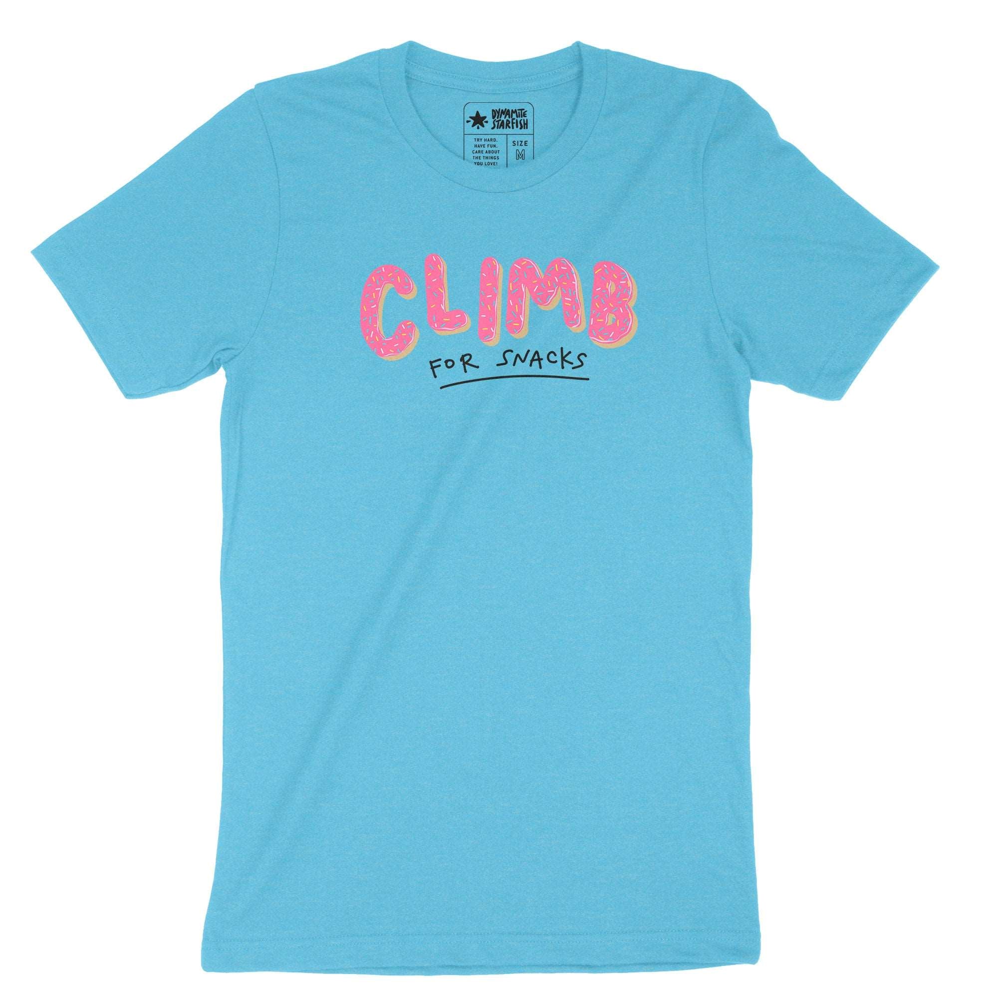 Climb for Snacks — Unisex T-Shirt