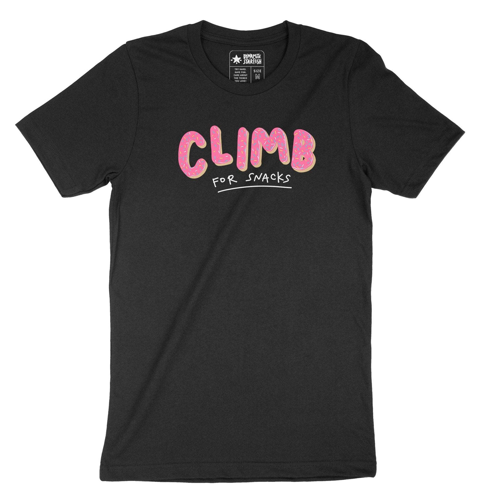 Climb for Snacks — Unisex T-Shirt