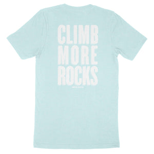 Climb More Rocks — Unisex Rock Climbing T-Shirt