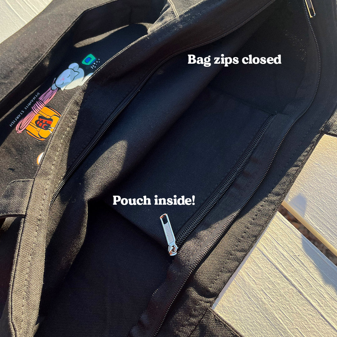 Climb Rocks and Pet Cats — Tote Bag