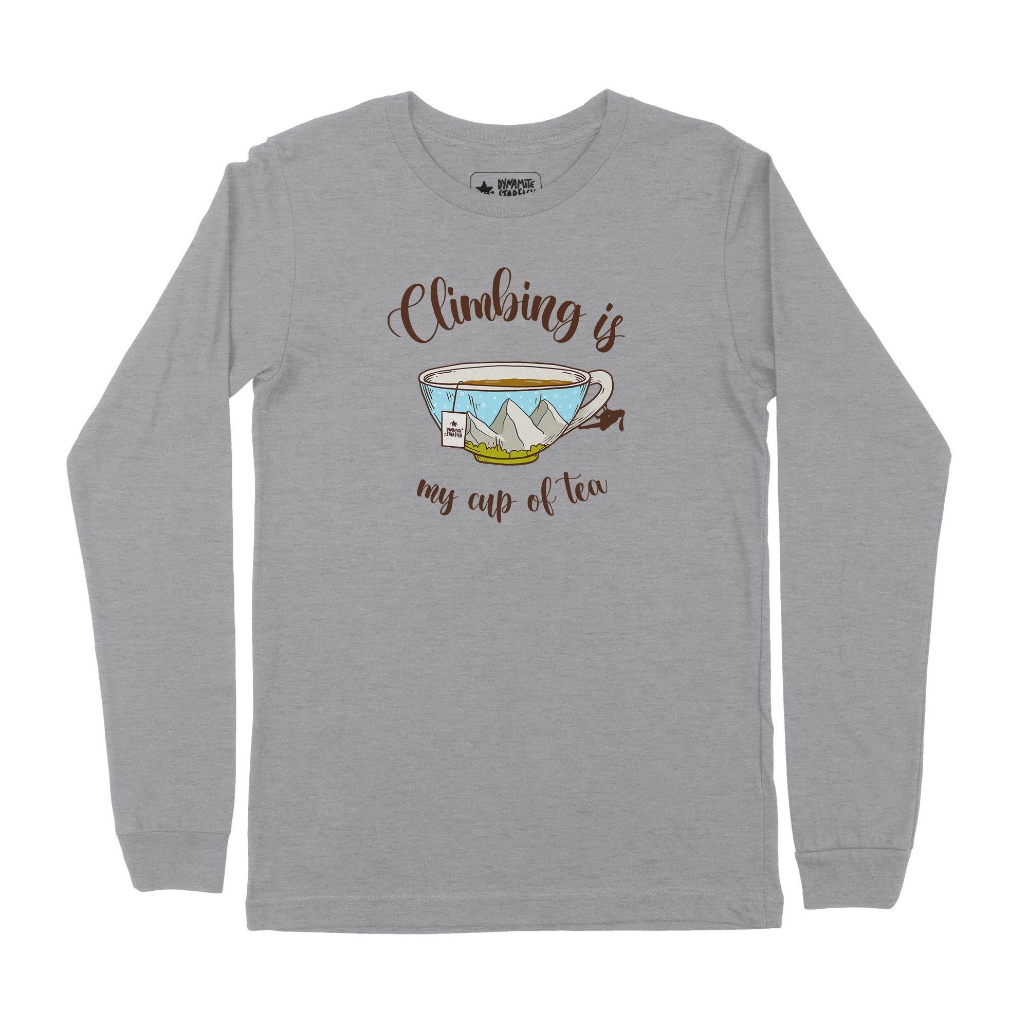 Rock Climbing Long Sleeve T-Shirts - Dynamite Starfish