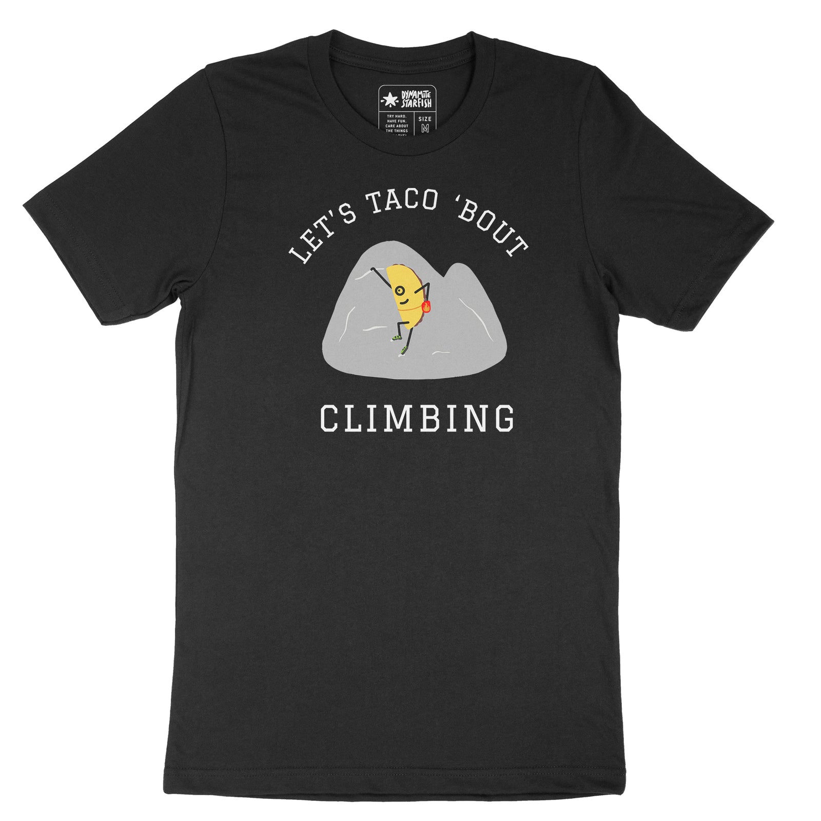 Let's Taco Bout Climbing — Unisex Rock Climbing T-Shirt