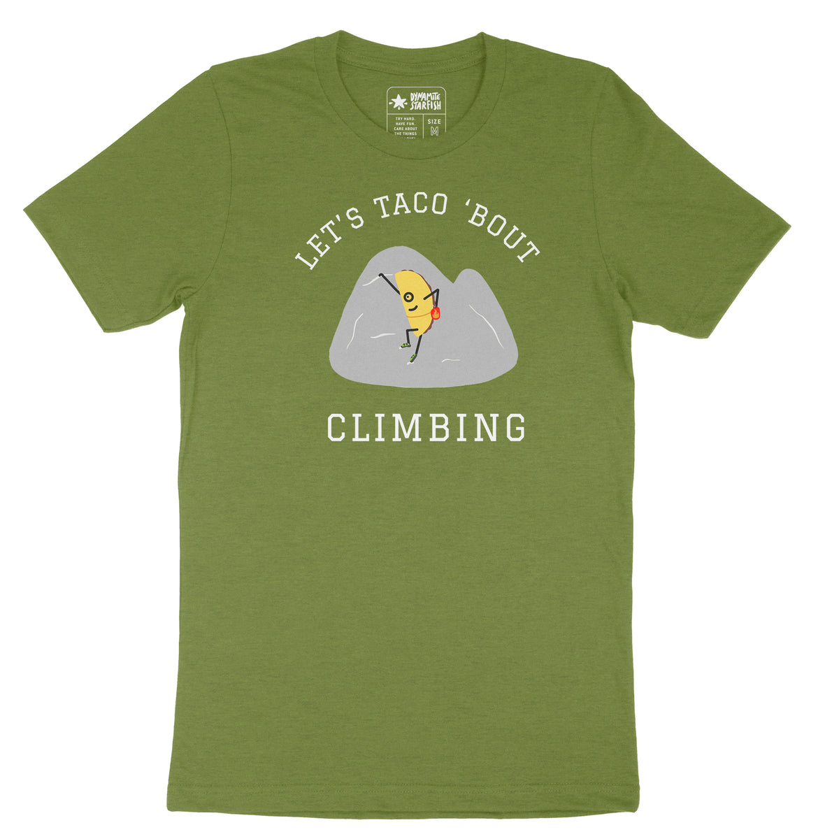 Let's Taco Bout Climbing — Unisex Rock Climbing T-Shirt