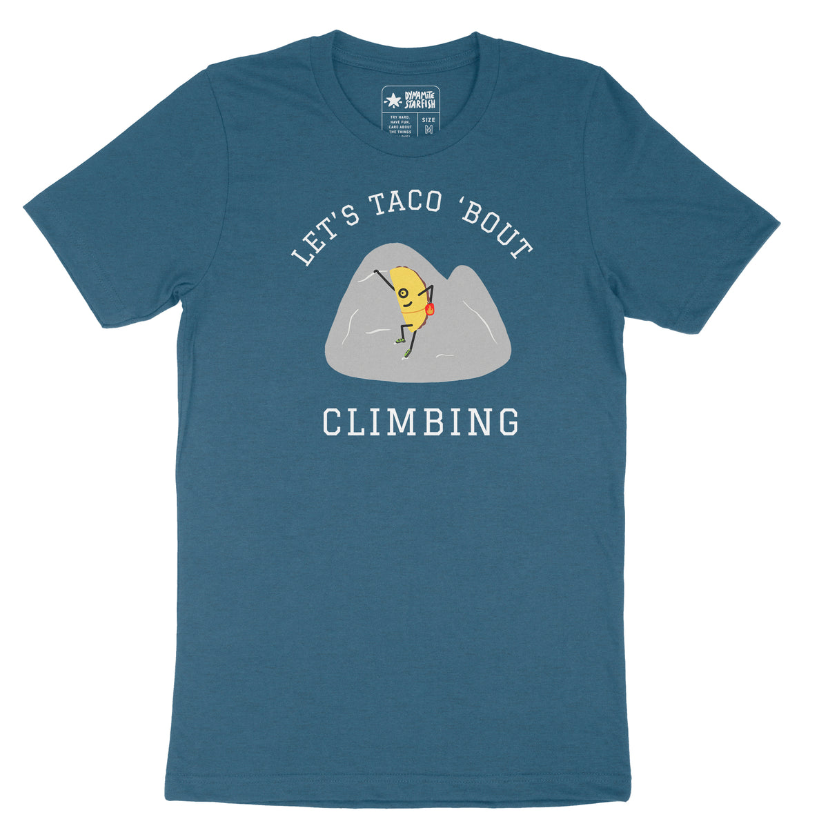 Let's Taco Bout Climbing — Unisex Rock Climbing T-Shirt