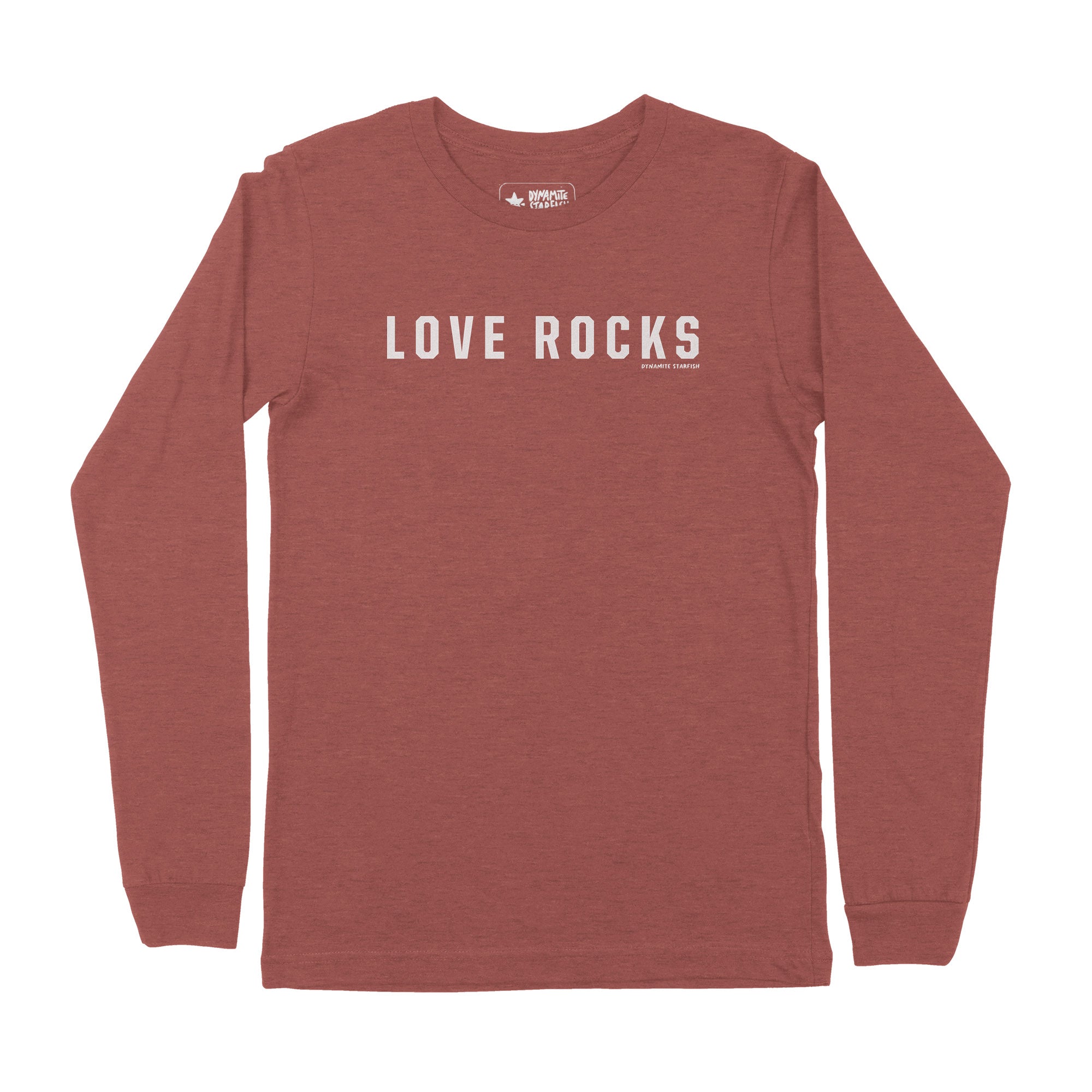 Love Rocks — Unisex Rock Climbing Long Sleeve T-Shirt