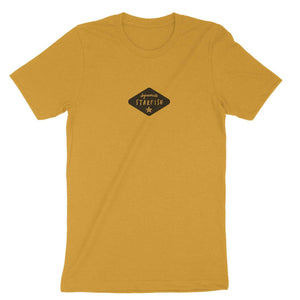 rock climbing t-shirts gifts - Unisex T-Shirts-Keep Climbing Taped Hands — Men's / Unisex Rock Climbing T-Shirt - Dynamite Starfish - gift for climber