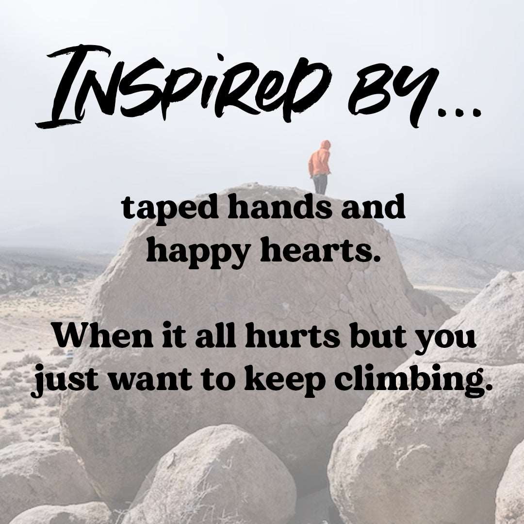 Keep Climbing Taped Hands — Men's / Unisex Rock Climbing T-Shirt