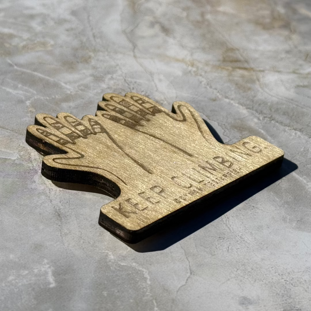 rock climbing magnet gift for climber