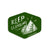 Keep Climbing Mountains — 3" Sticker