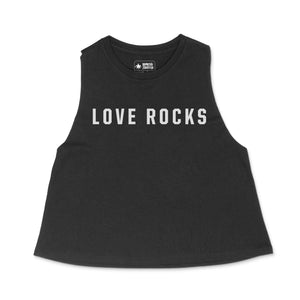 Love Rocks — Women’s Crop Tank