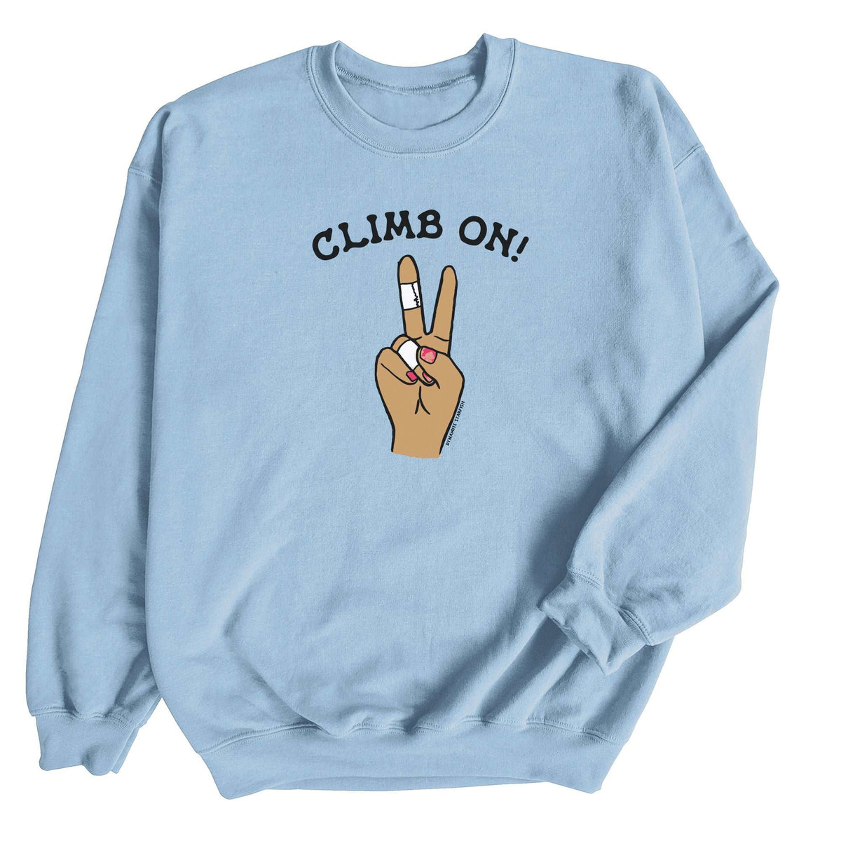 Climb On Manicure — Unisex Crewneck Sweatshirt