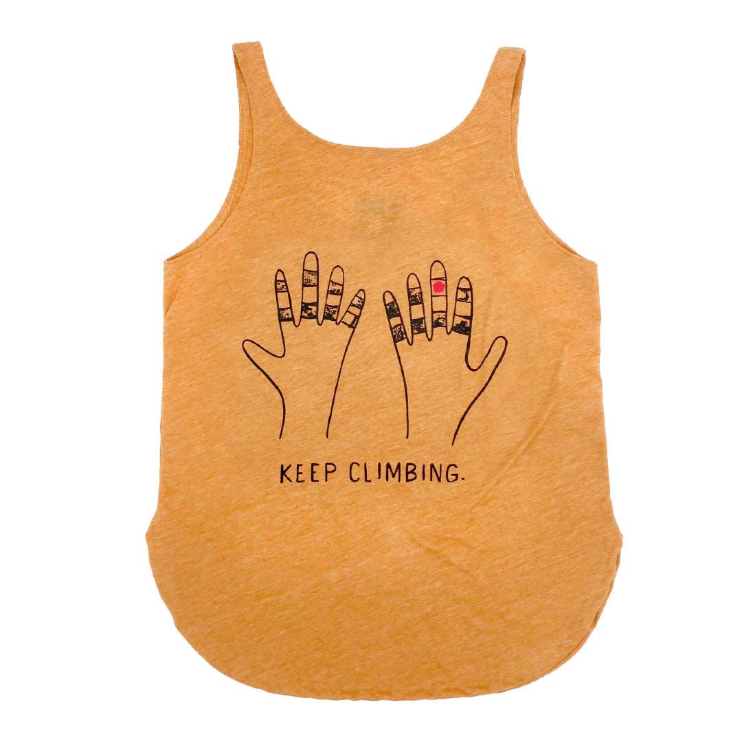Keep Climbing Taped Hands — Women's Tank