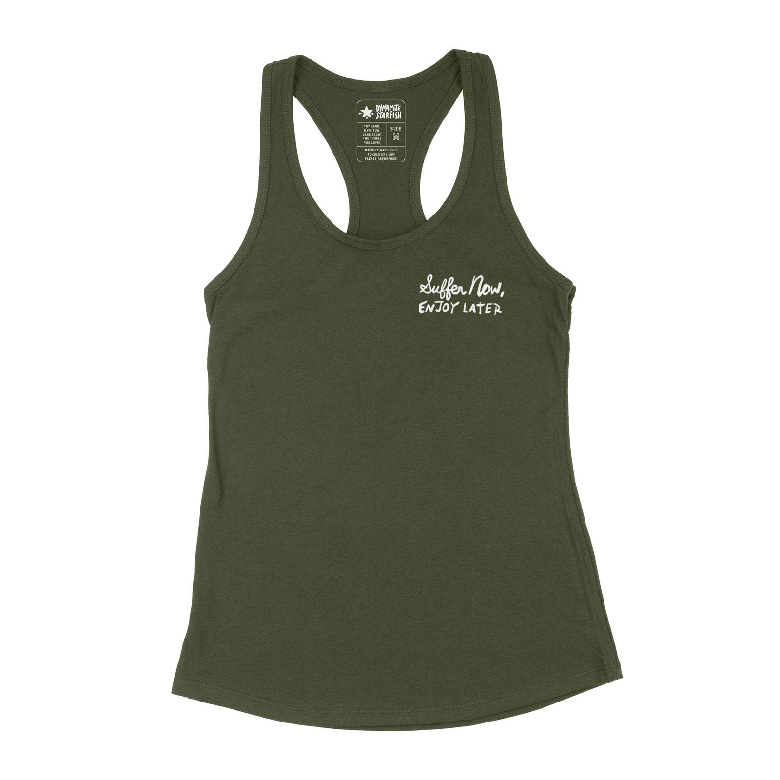 THICK AF Ladies Racerback Tank Top