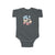 rock climbing t-shirts gifts - Baby Onesies-5 Fun! — Baby Climber Onesie - Dynamite Starfish - gift for climber