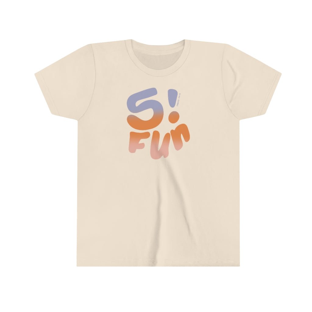 rock climbing t-shirts gifts - Youth T-Shirts-5 Fun! — Youth Rock Climbing T-Shirt - Dynamite Starfish - gift for climber