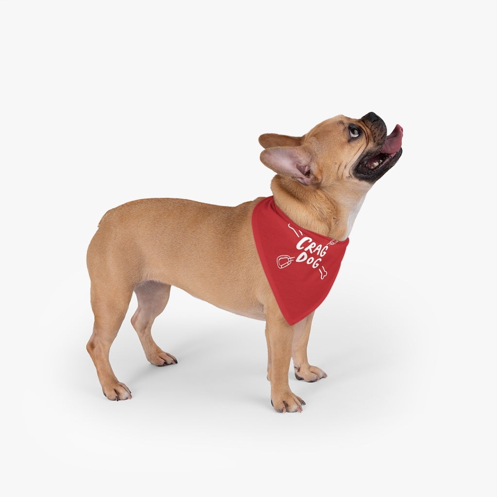 rock climbing t-shirts gifts - Pets-Crag Dog — Pet Bandana - Dynamite Starfish - gift for climber