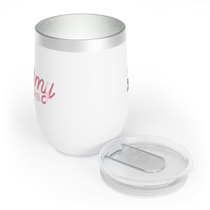 rock climbing t-shirts gifts - Mugs-Mommy Needs to Climb — Wine Tumbler - Dynamite Starfish - gift for climber
