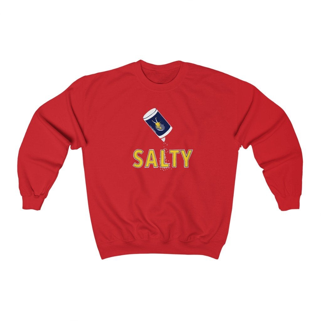 rock climbing t-shirts gifts - Unisex Sweatshirts-Salty — Unisex Crewneck Sweatshirt - Dynamite Starfish - gift for climber