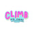 rock climbing t-shirts gifts - Stickers-Climb for snacks — 3"x1.5" Sticker - Dynamite Starfish - gift for climber
