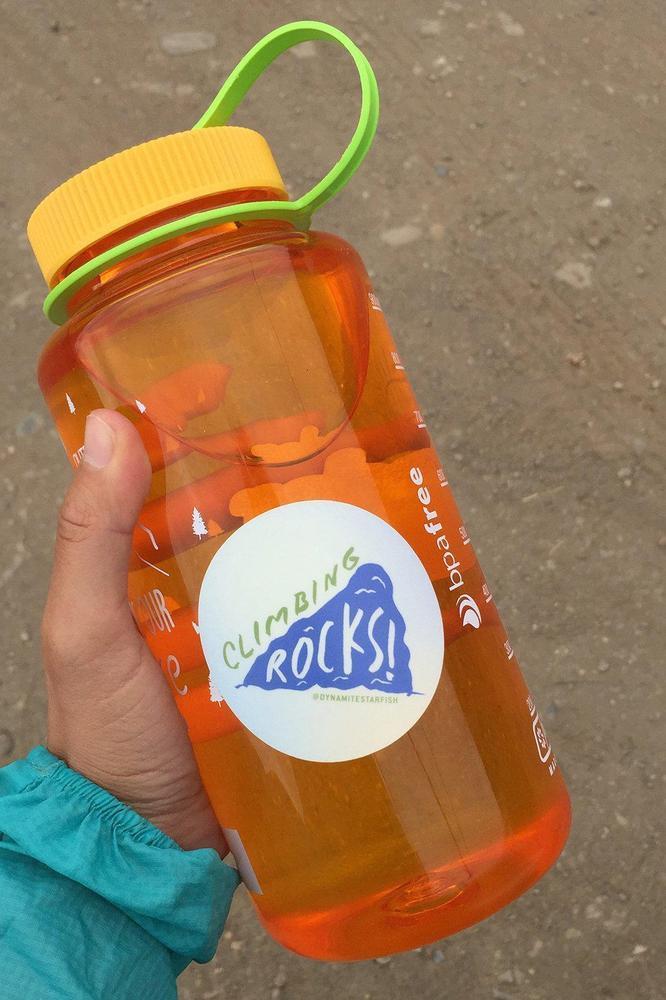 Climbing Rocks! | Rock Climb Sticker | Gifts for Climbers - Dynamite ...