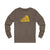 rock climbing t-shirts gifts - Unisex Long-sleeves-Climbing Rocks! — Unisex Jersey Long Sleeve Tee - Dynamite Starfish - gift for climber