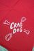 rock climbing t-shirts gifts - Face Covering-Crag Dog Bandana — Red - Dynamite Starfish - gift for climber