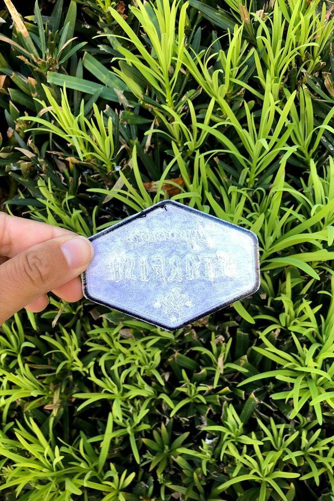 rock climbing t-shirts gifts - Patches-Dynamite Starfish — 3" Iron On Rock Climbing Patch - Dynamite Starfish - gift for climber