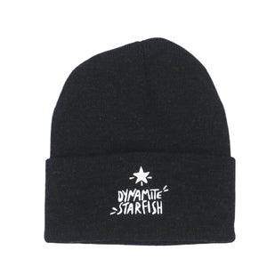 rock climbing t-shirts gifts - Hats-Dynamite Starfish Logo — Knit Boulder Beanie - Dynamite Starfish - gift for climber