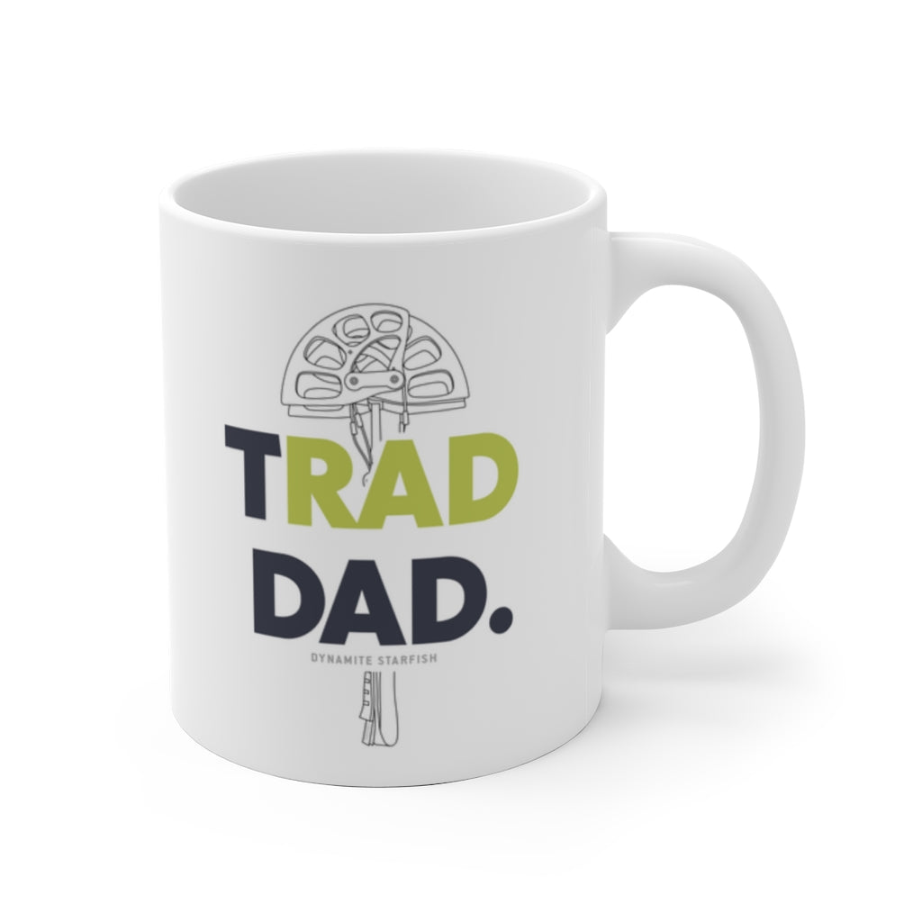 Rad Trad Dad — Ceramic Rock Climb Mug