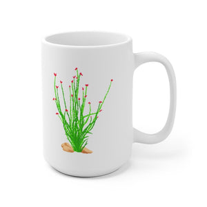 rock climbing t-shirts gifts - Mugs-Ocotillo — Ceramic Coffee Mug - Dynamite Starfish - gift for climber