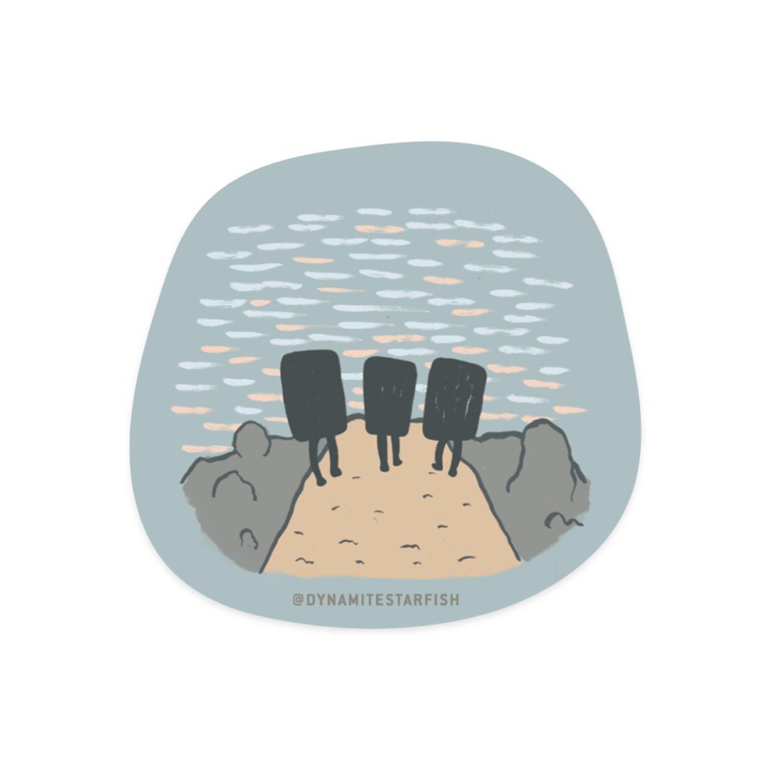 Sunset Boulderers — Wholesale Sticker