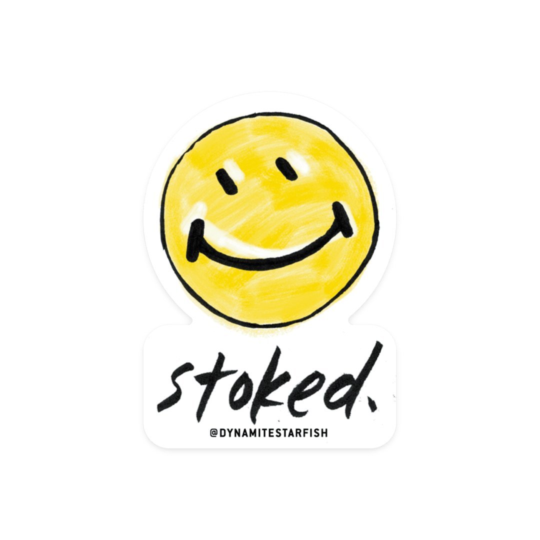 Stoked — Wholesale Sticker