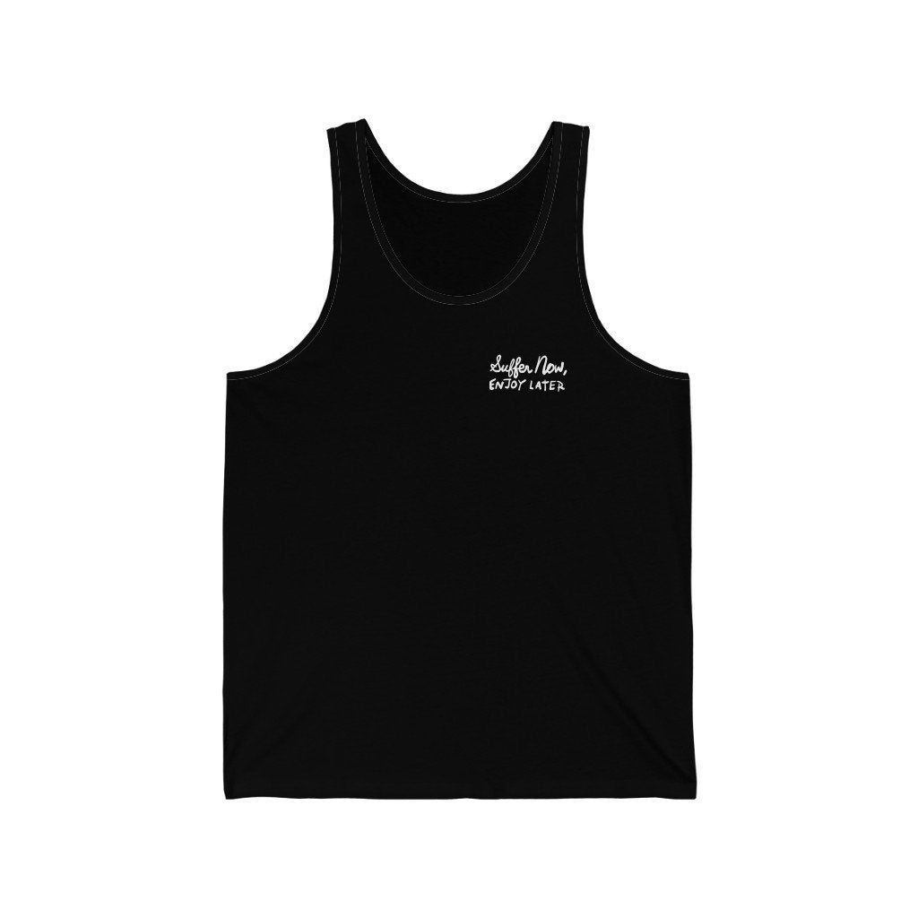 rock climbing t-shirts gifts - Unisex Tank Tops-Type 2 Fun Carabiner — Unisex Tank Top - Dynamite Starfish - gift for climber